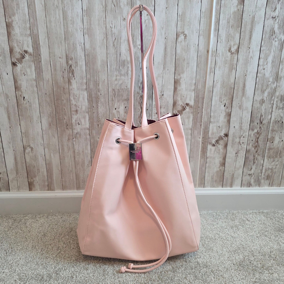 Ralph Lauren Light Pink Bucket Bag - Picture 2 of 11